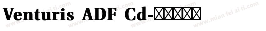 Venturis ADF Cd字体转换